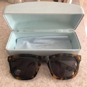 Karen Walker women tortoise sunglasses